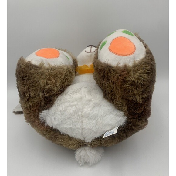 Way To Celebrate "Way to Celebrate!  Large Bigfoot Bunny Plush Toy, Brown - Picture 5 of 7